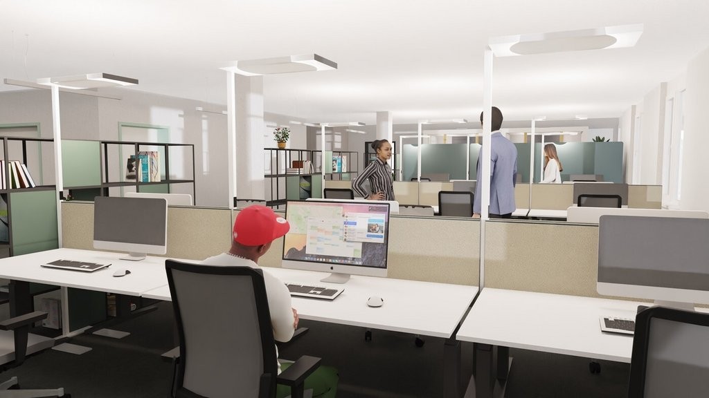 107m² office, Foto 5 von 10