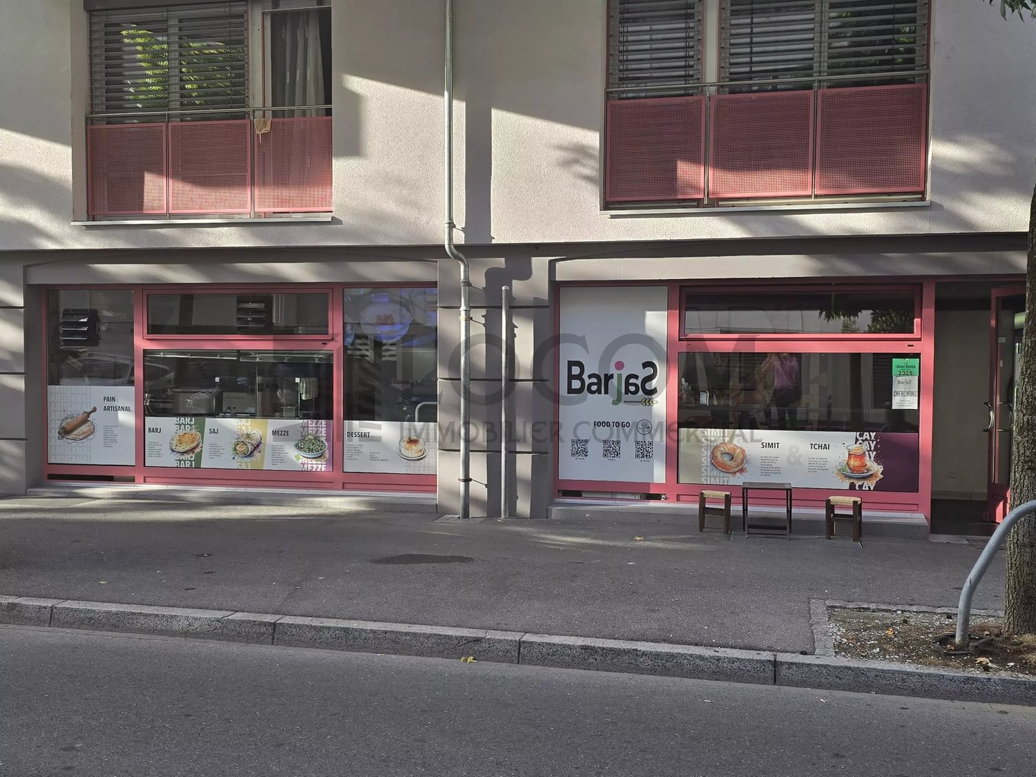 40m² Laden