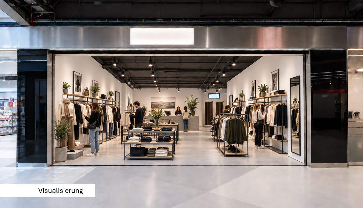 158m² shop