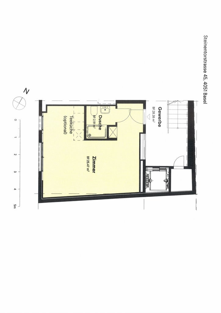 75m² commercial
