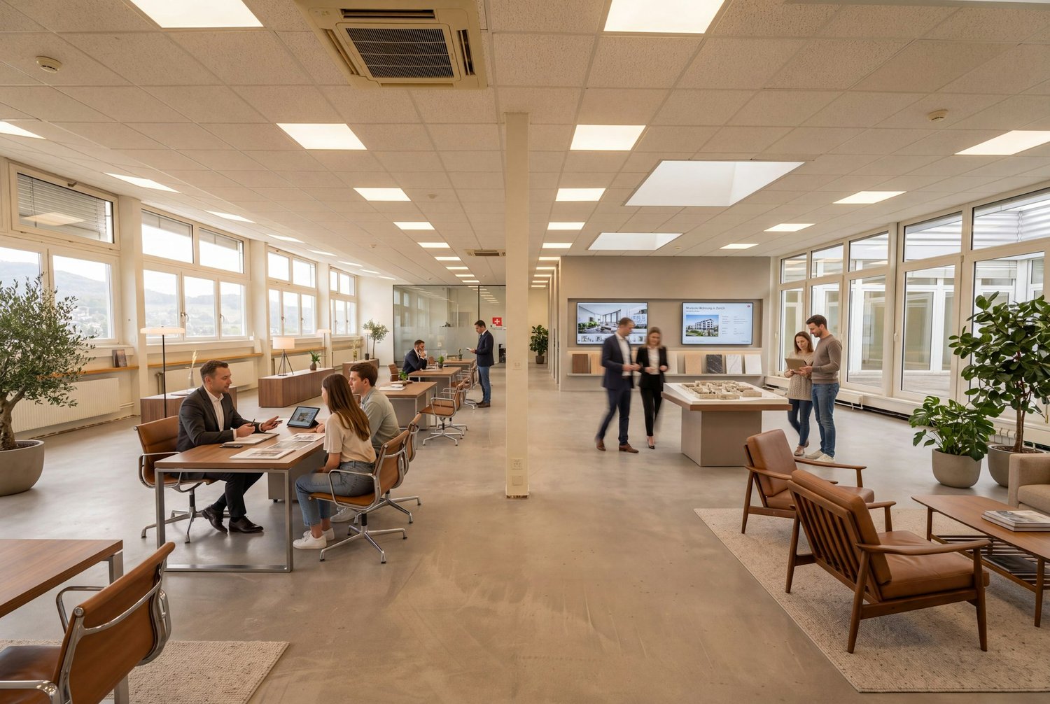 515m² office