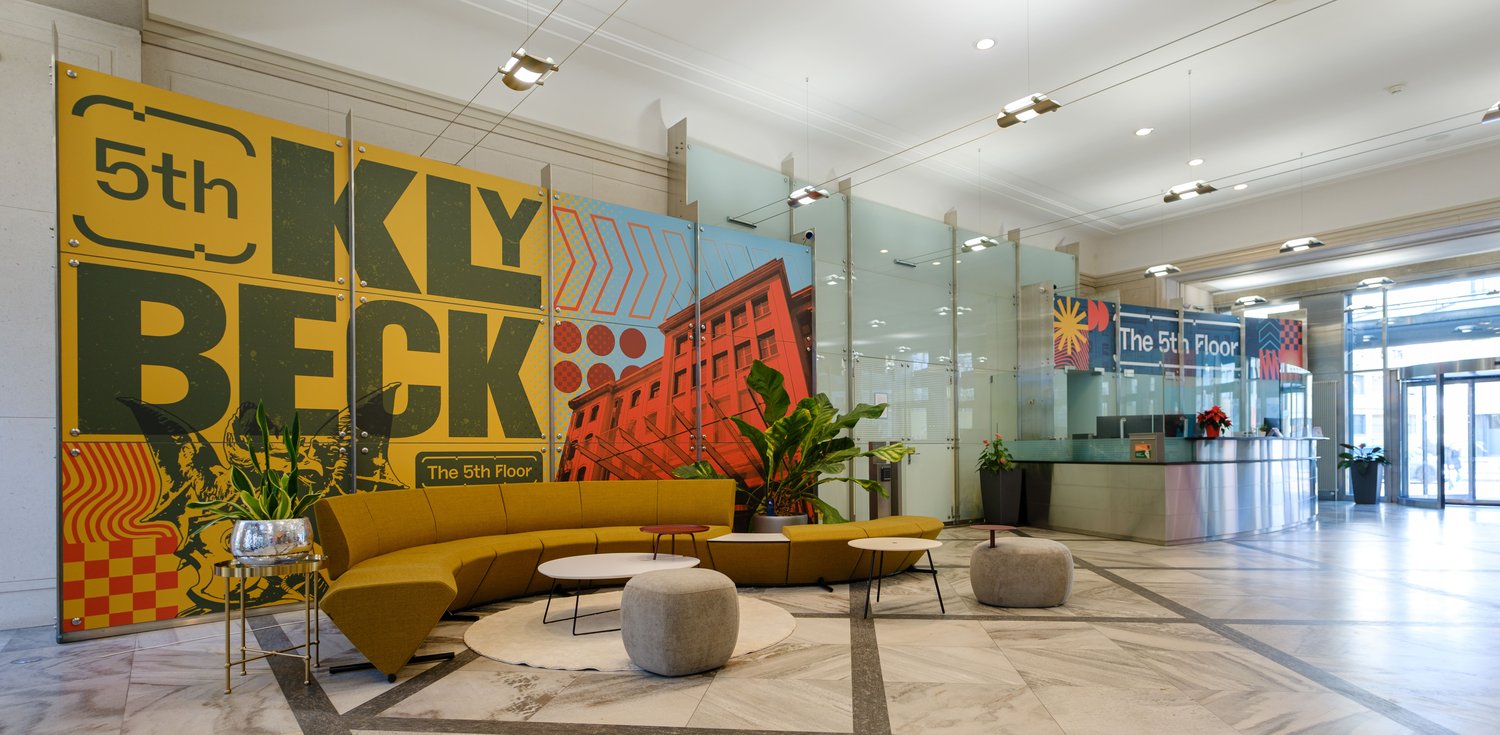 500m² office