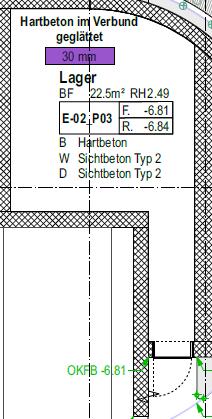 22m² storage room