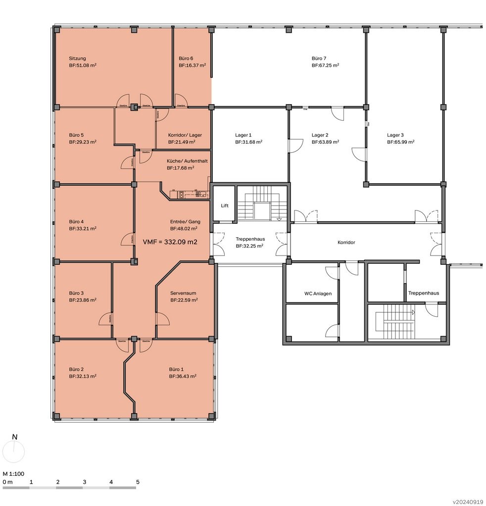 420m² office, Foto 1 von 8