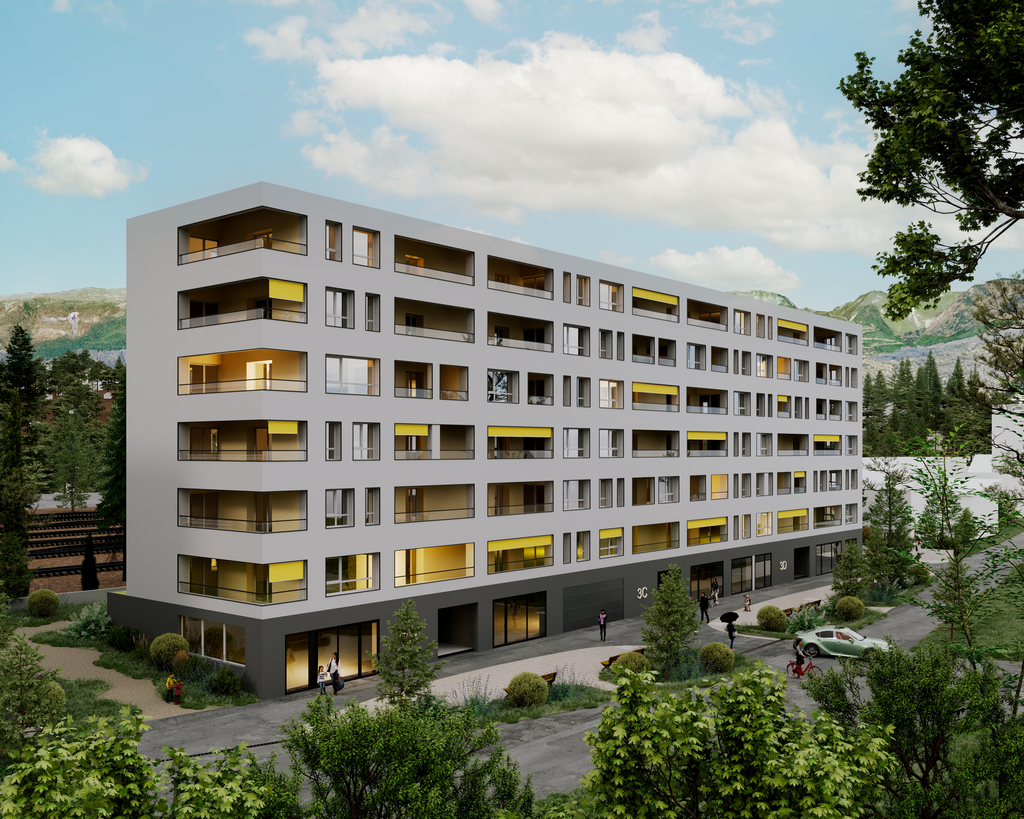 95m² shop