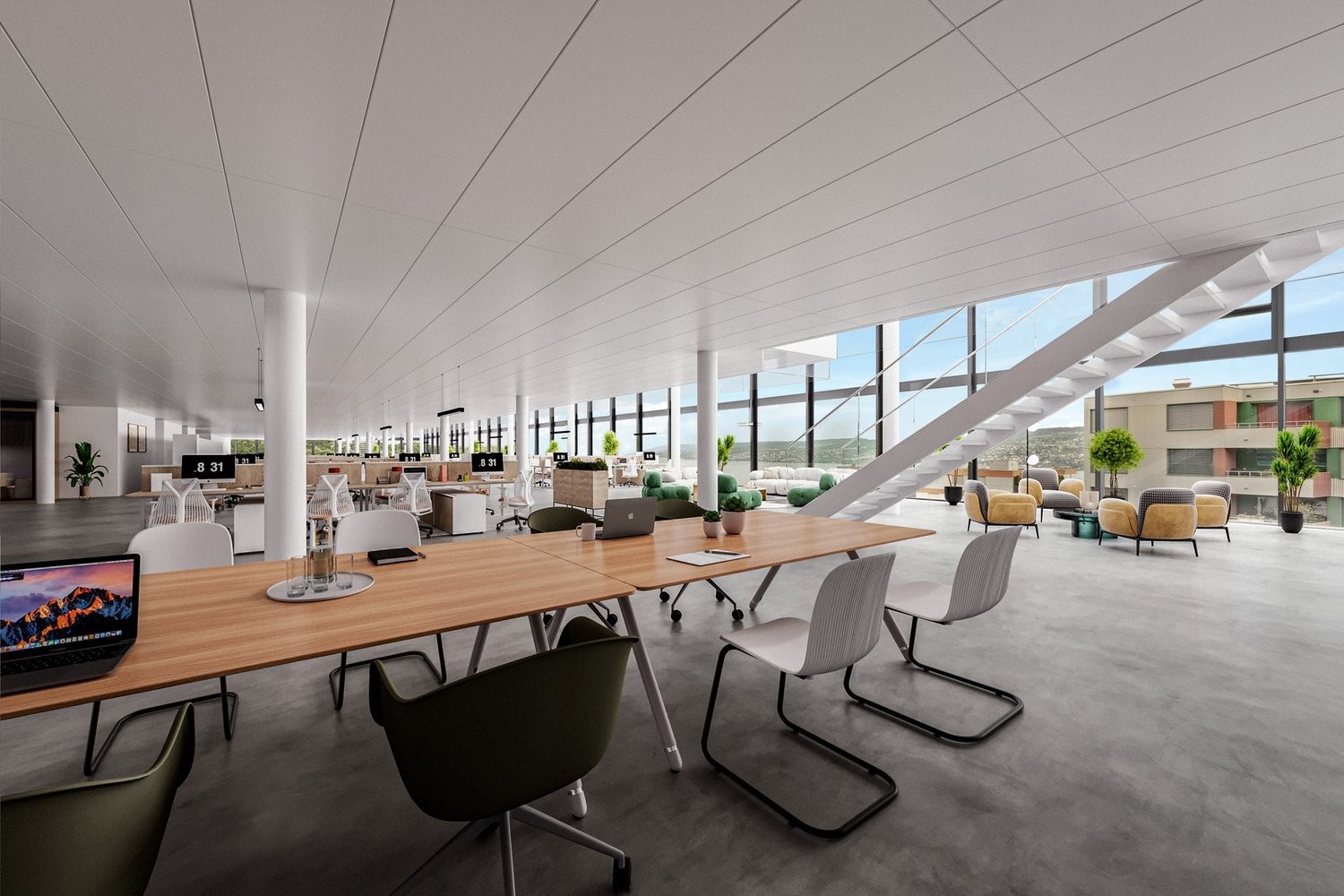 3500m² Büro