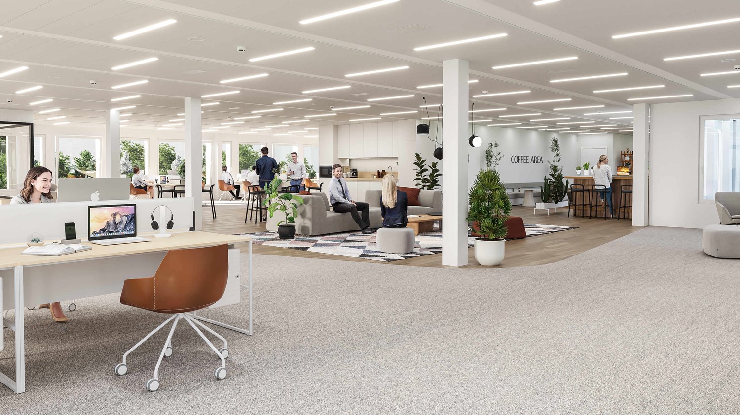700m² Büro