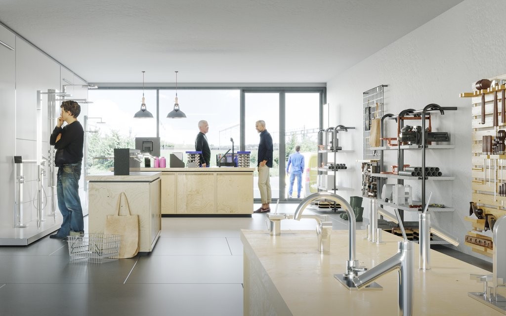 318m² office