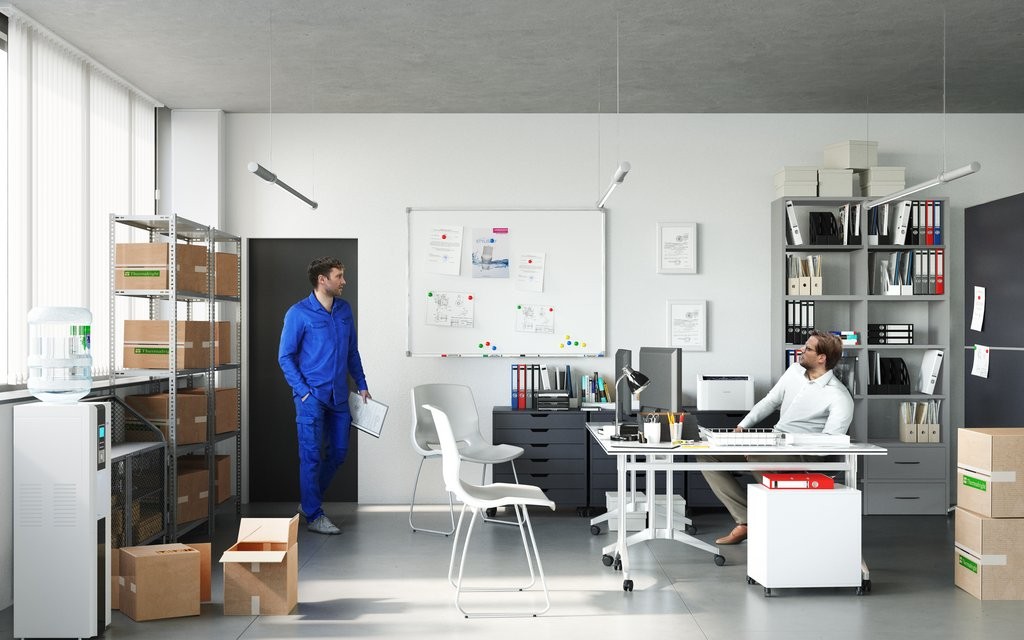 318m² office