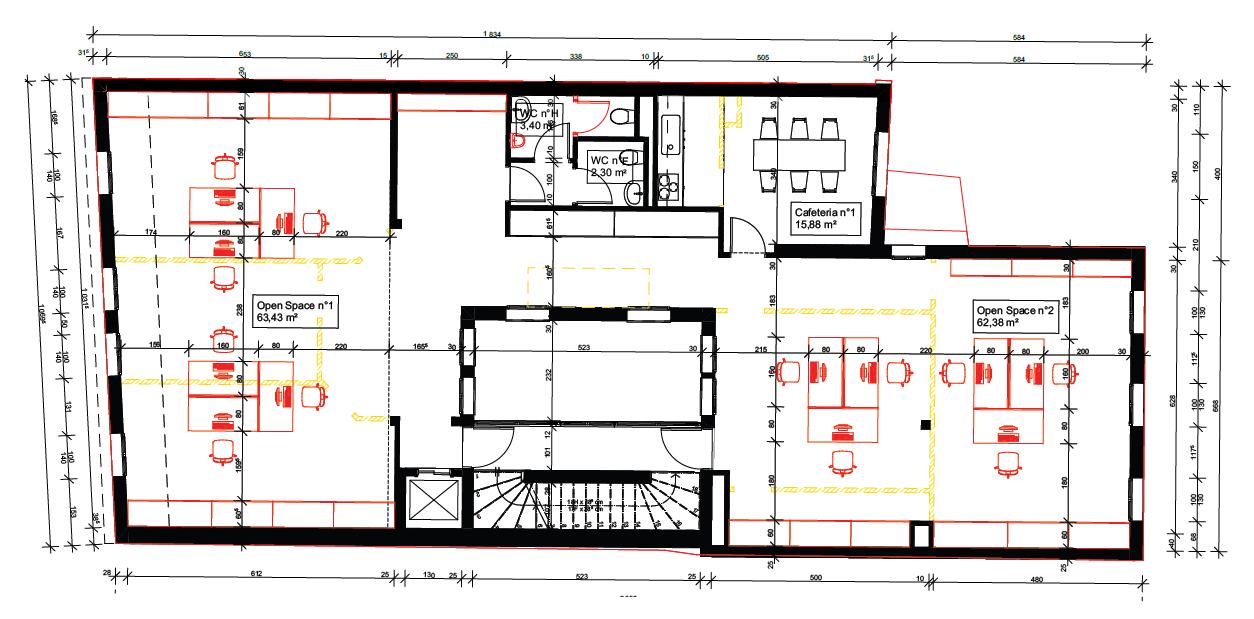 190m² Büro, Foto 4 von 4