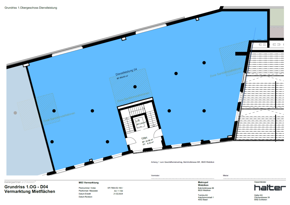 470m² commerciale