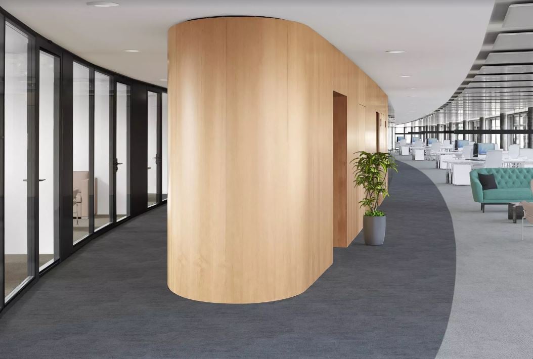 890m² Büro