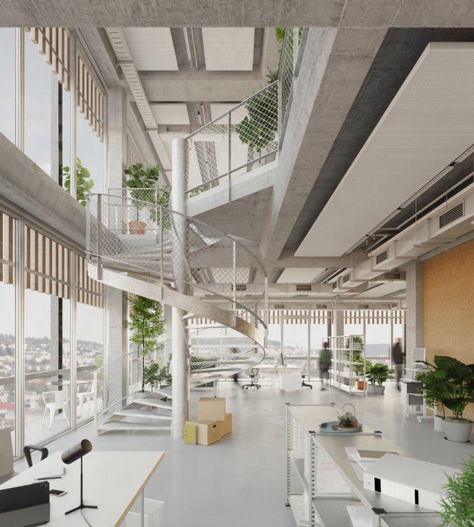 6000m² ufficio