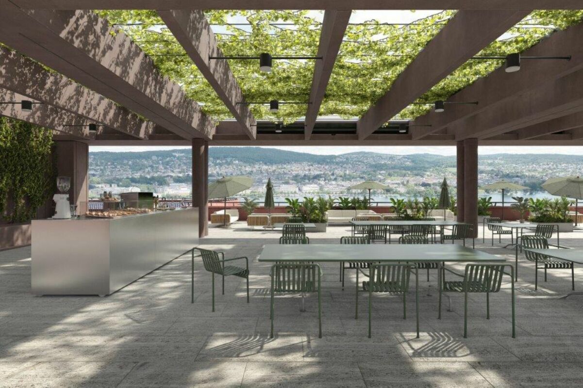 2000m² office