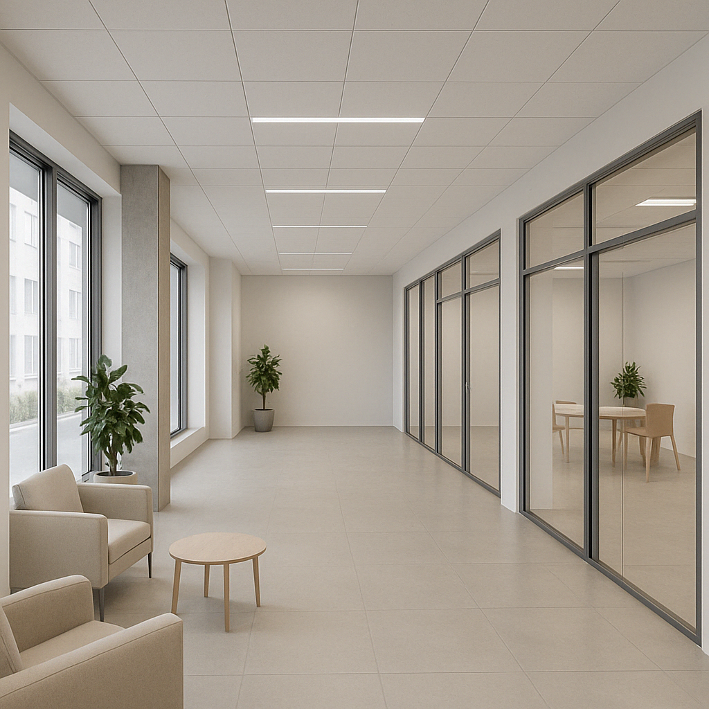141m² Büro, Foto 2 von 3