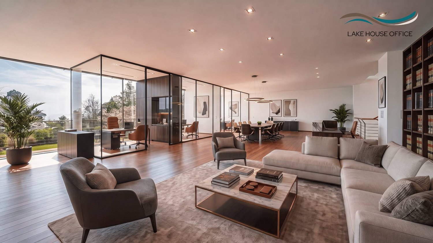 800m² Büro