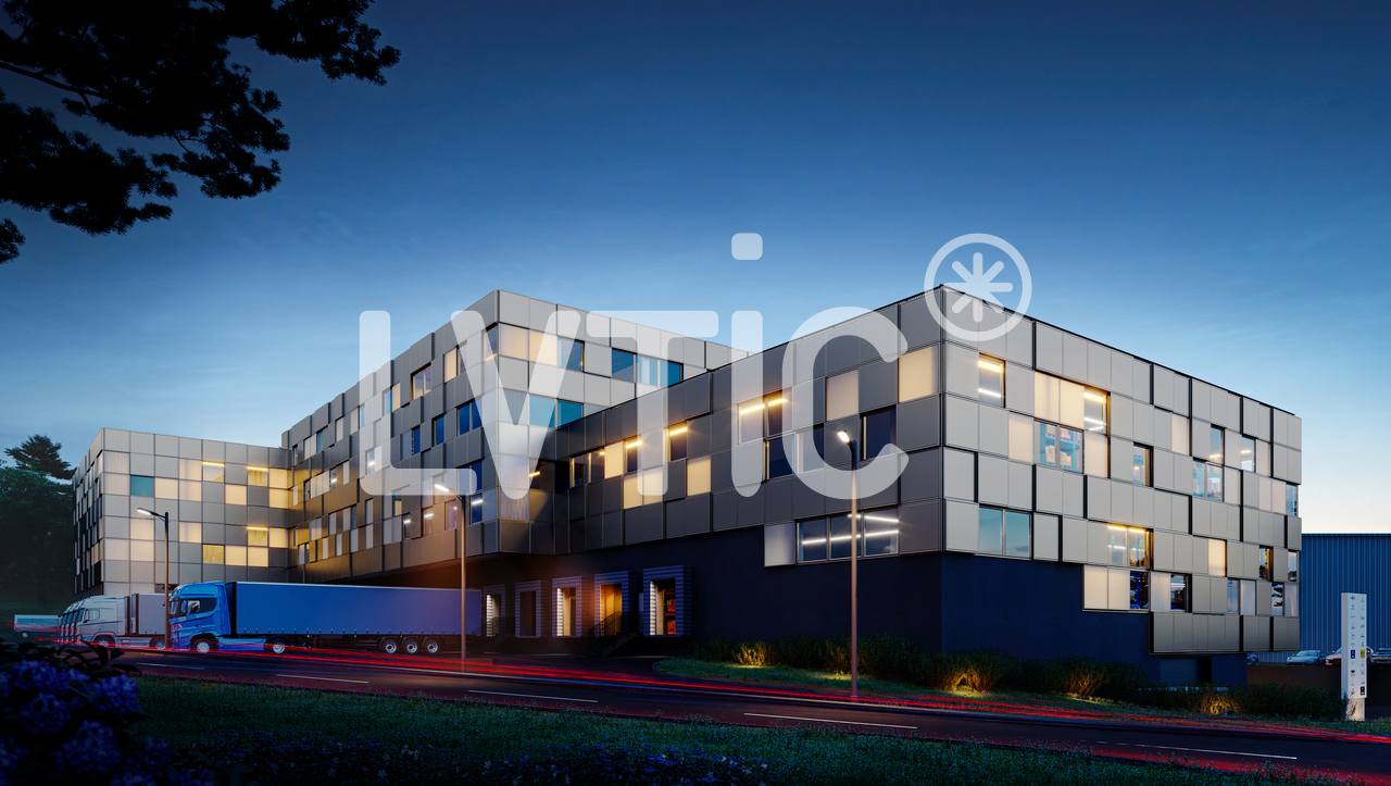 1400m² office