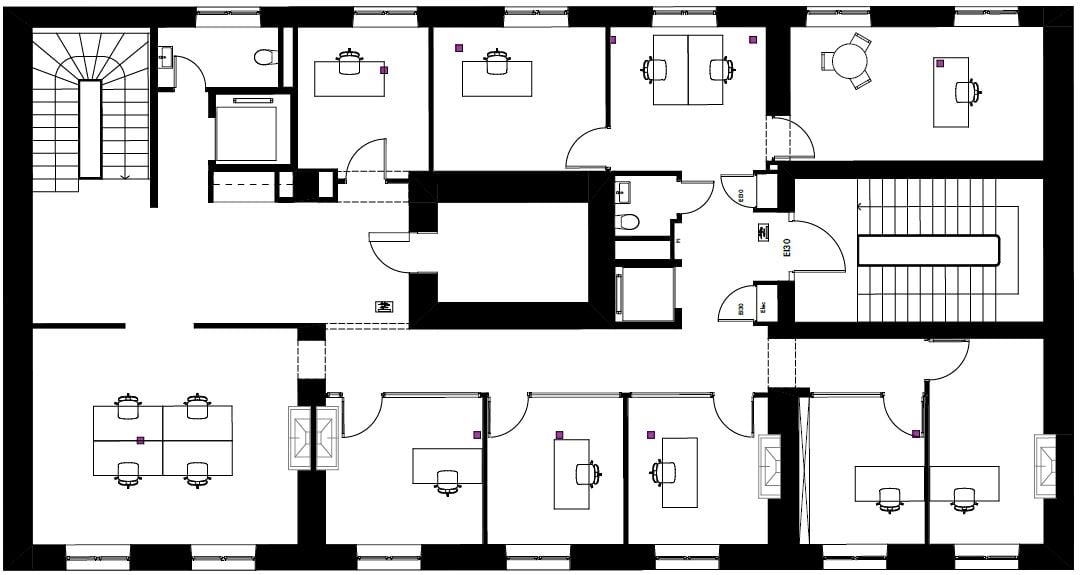 836m² Büro
