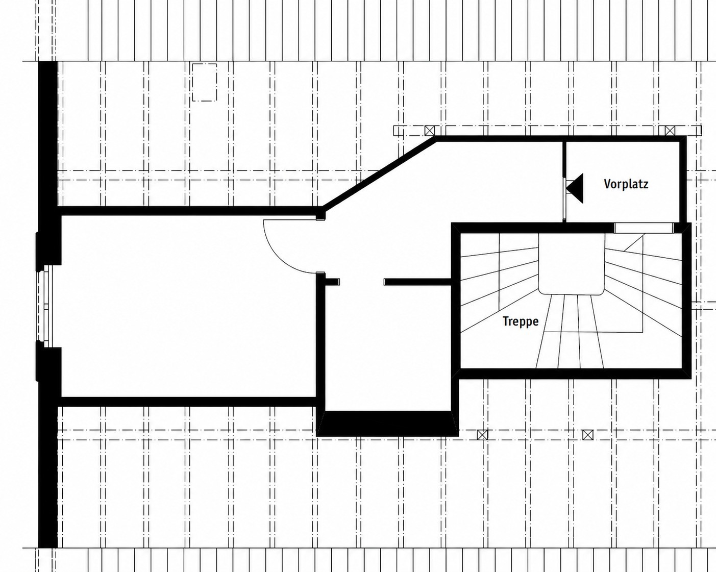 20m² attic compartment