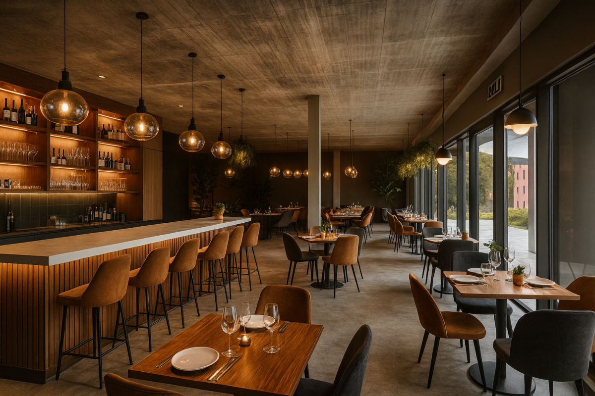 300m² ristorante