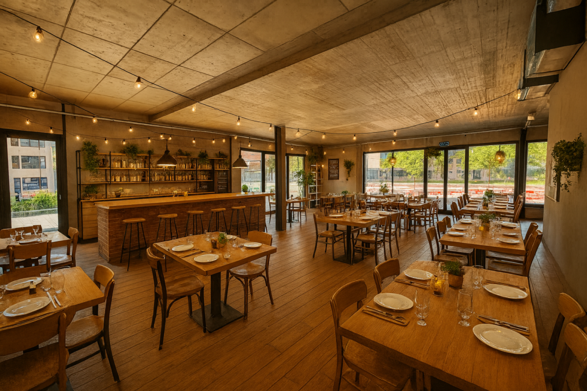 300m² ristorante