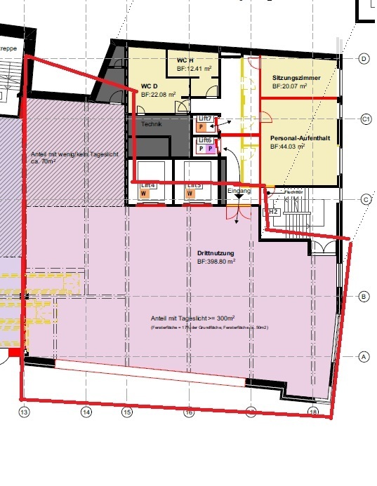 130m² commercial
