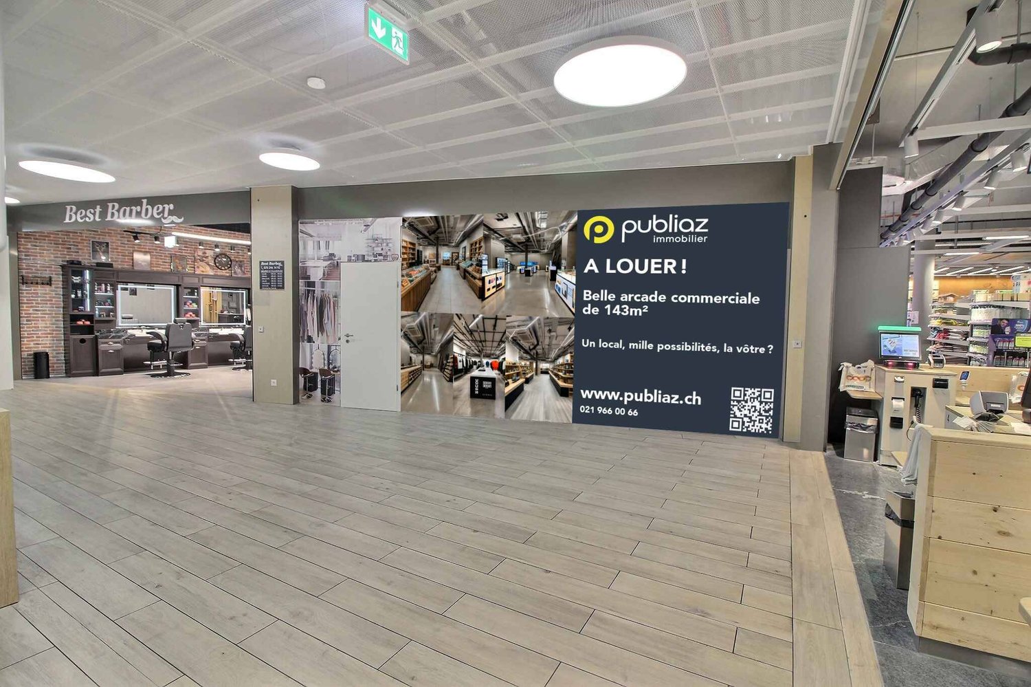 143m² Einkaufszentrum