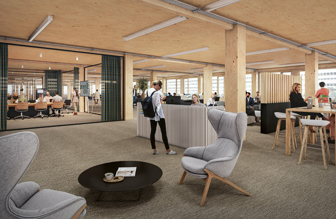 106m² office