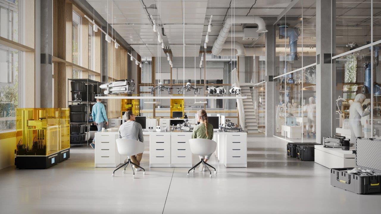 6365m² office