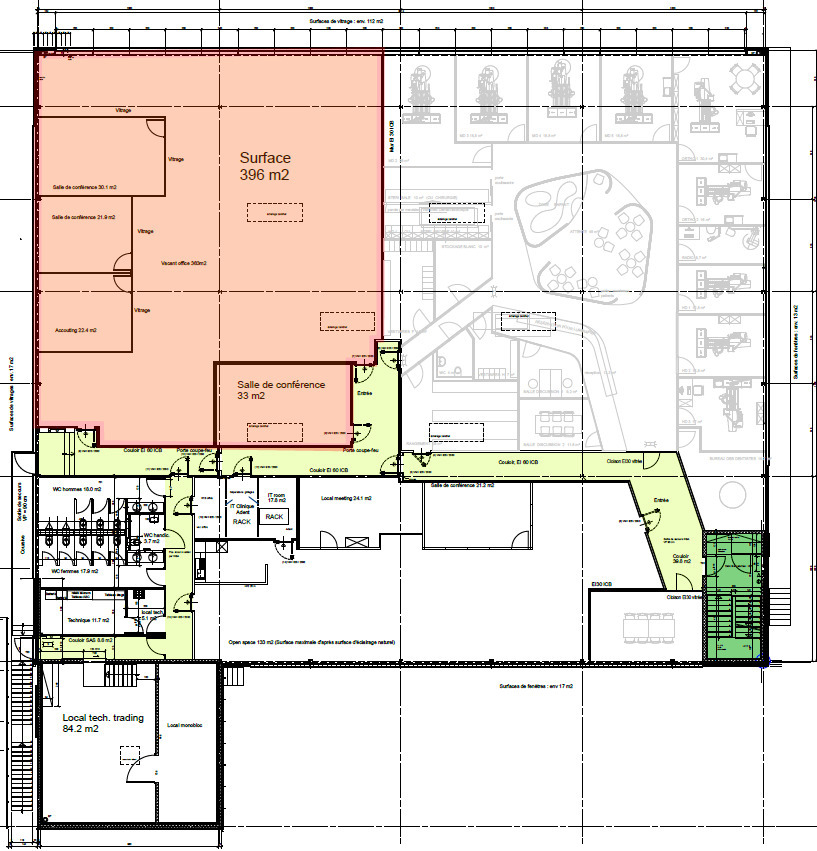 396m² Büro, Foto 3 von 3