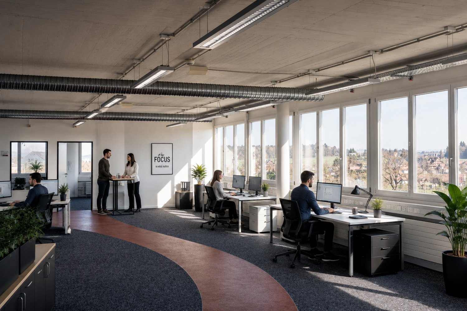 373m² office