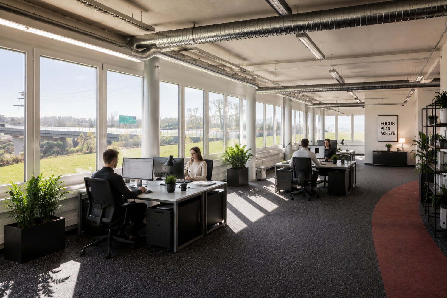 373m² office
