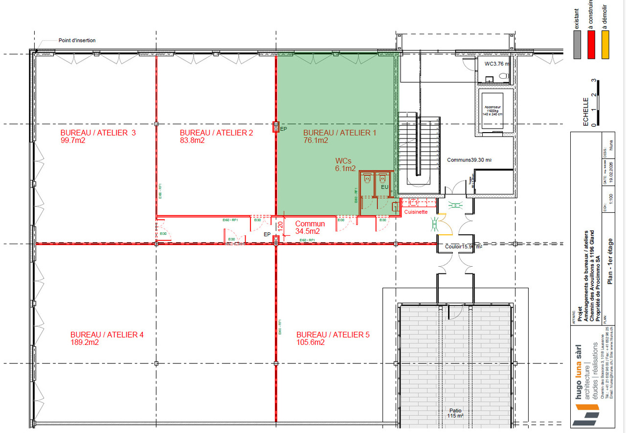 76m² Atelier, Foto 9 von 9