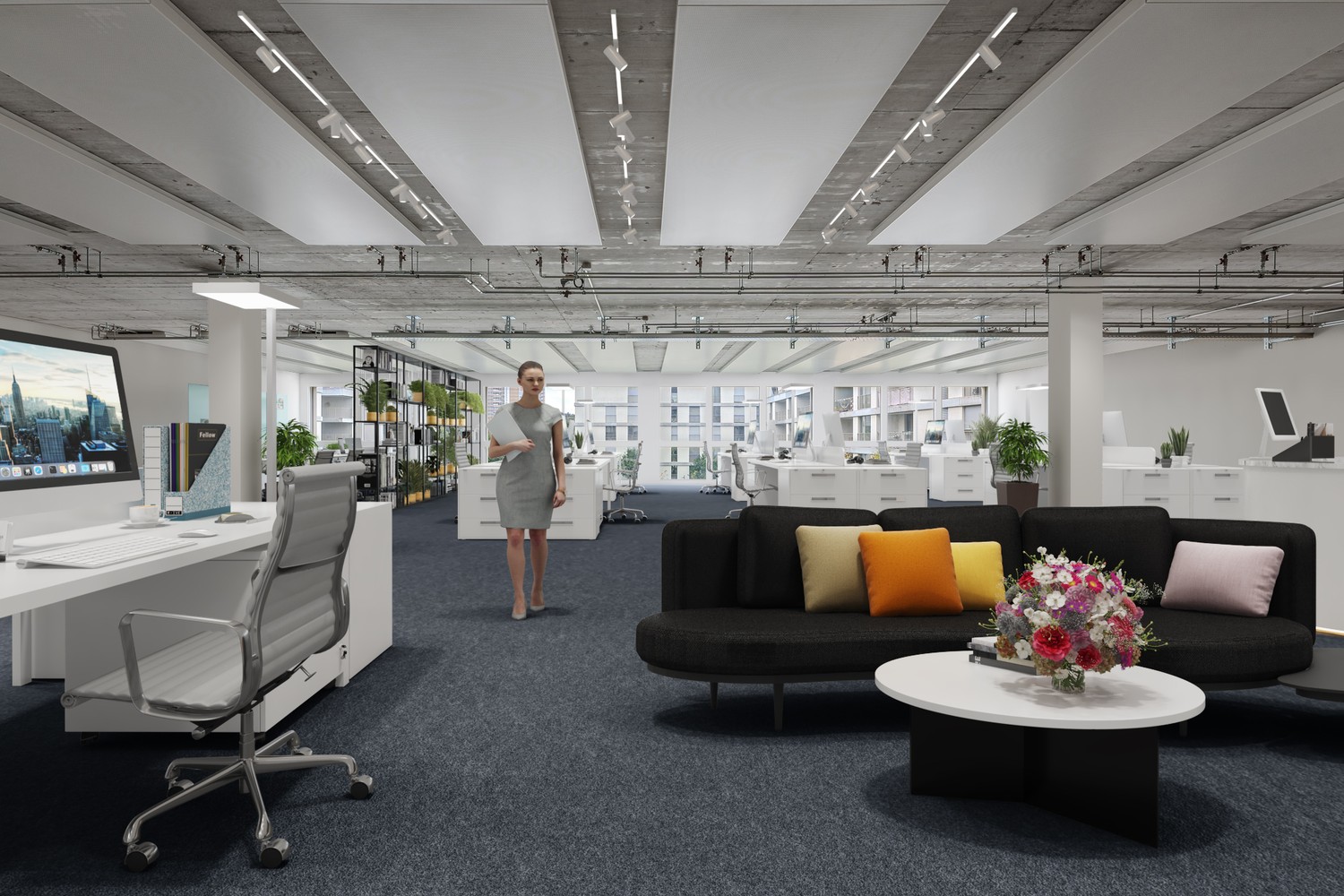 222m² office