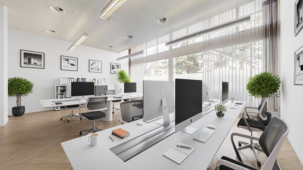 136m² office