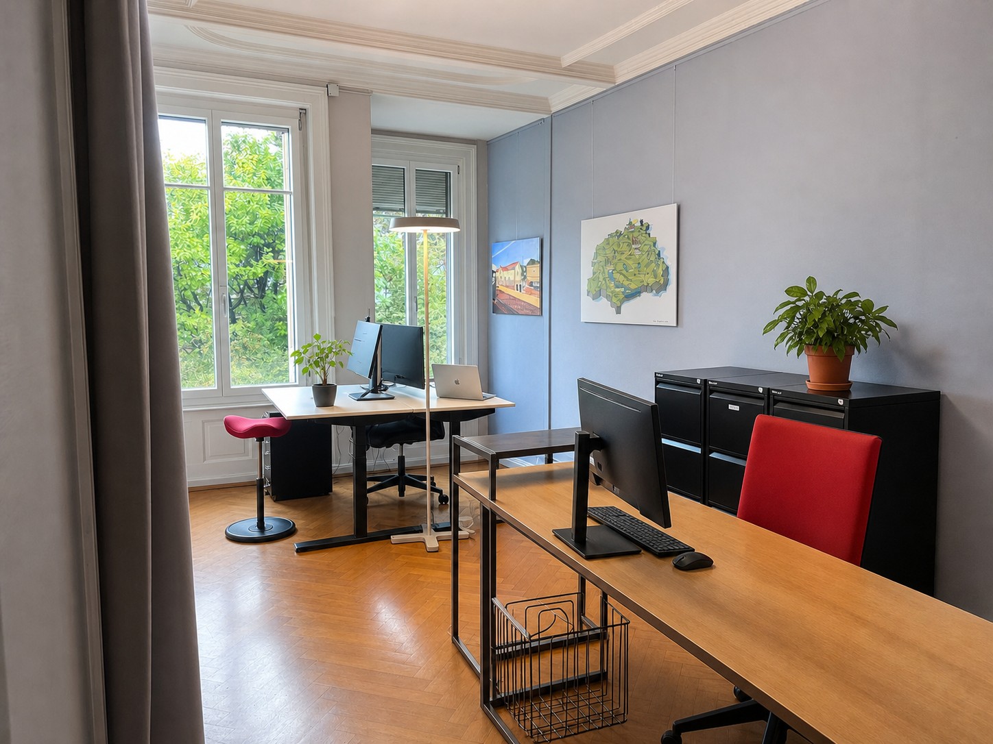 157-184m² office