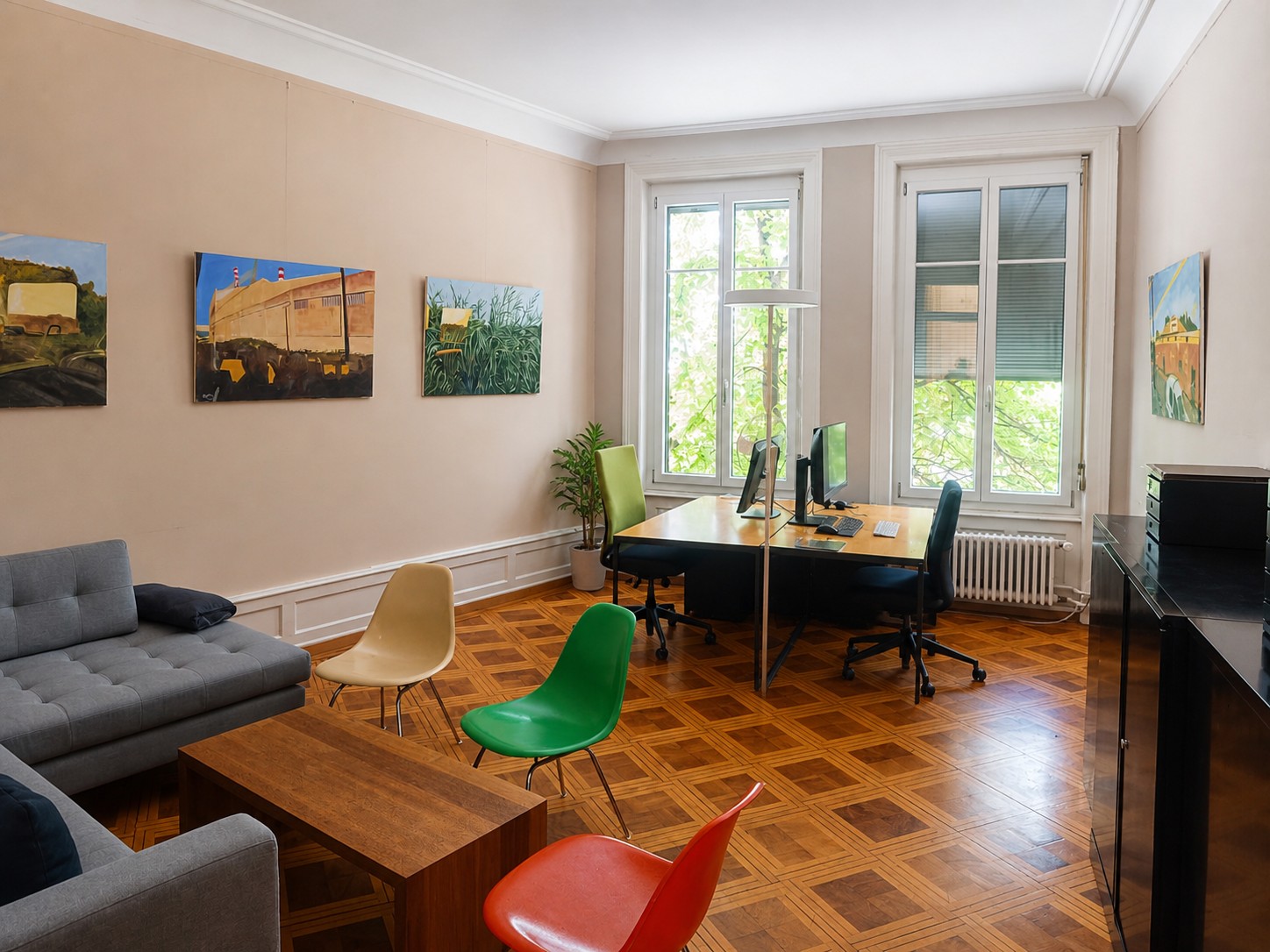 157-184m² office