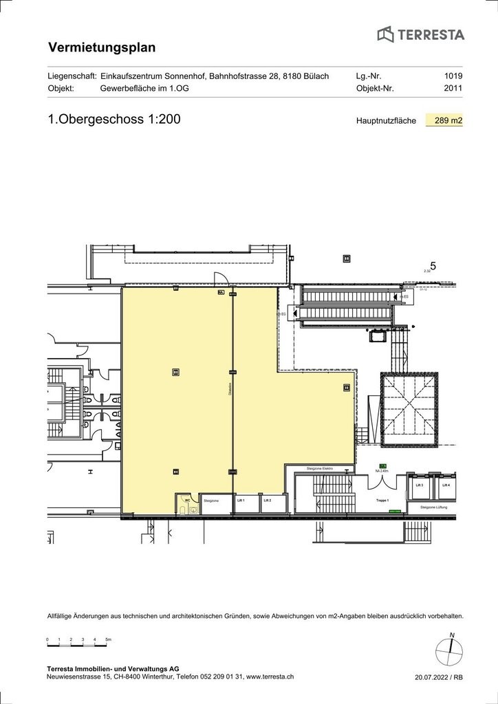 Magasin de 371m²