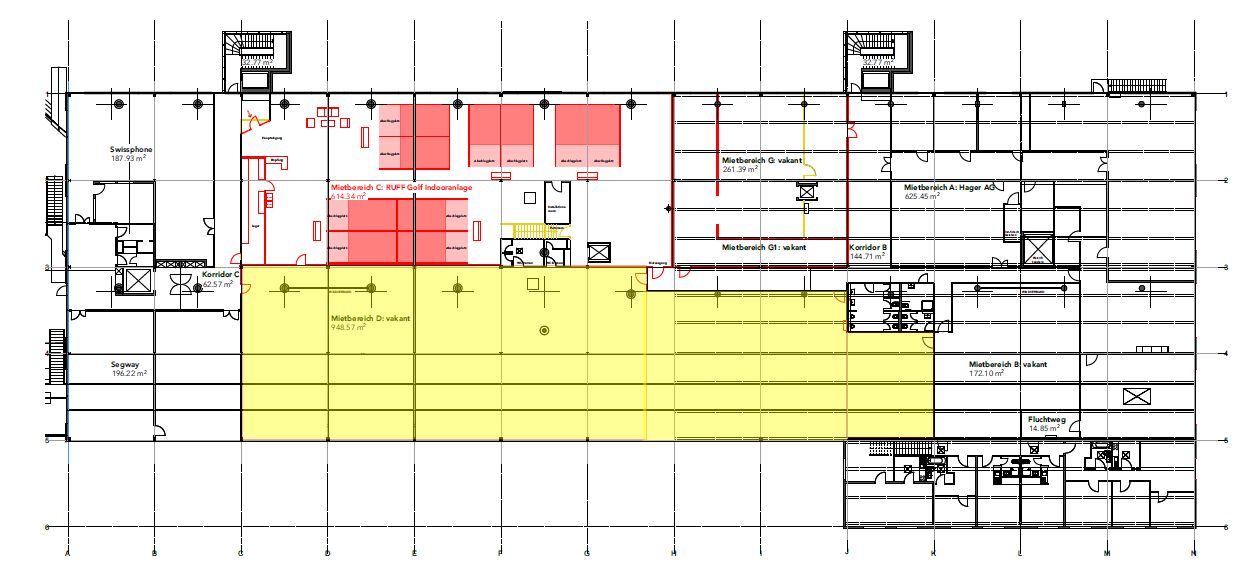 1000m² commercial