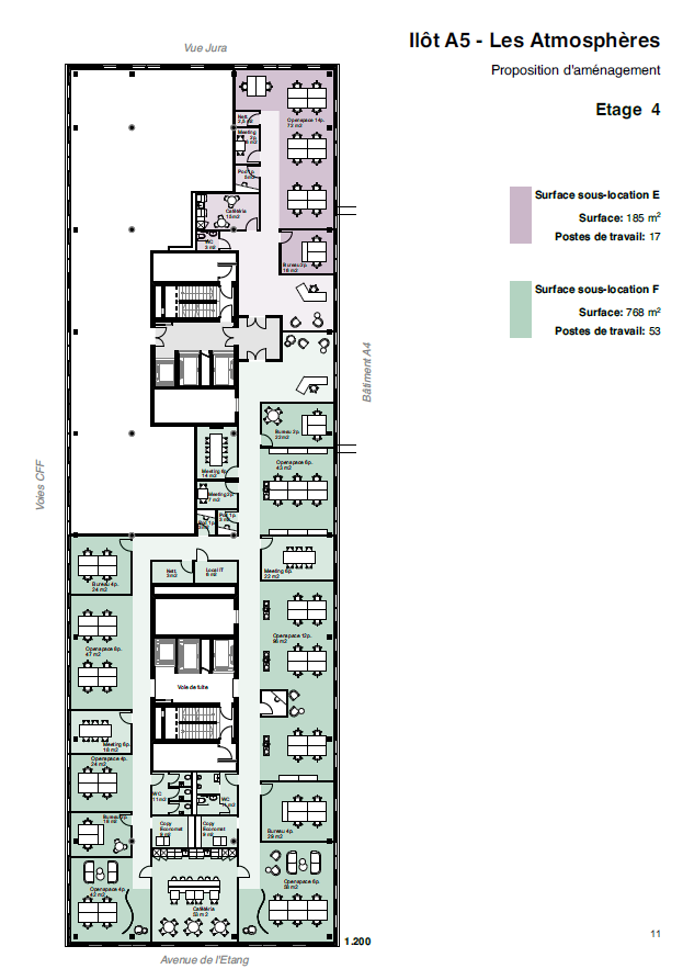 210m² Büro