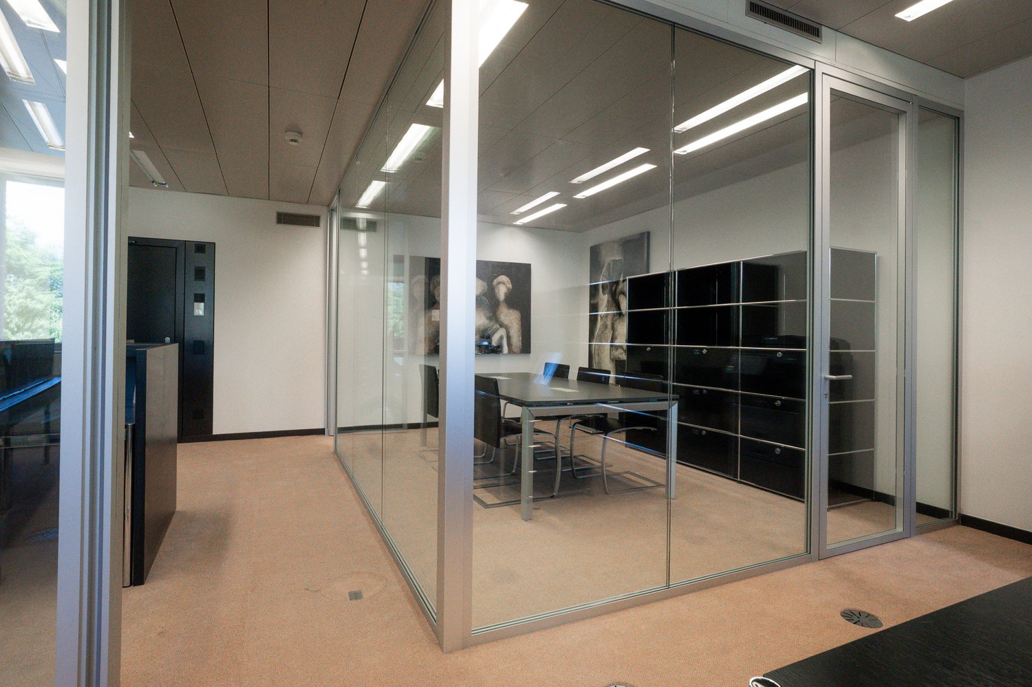 1m² office