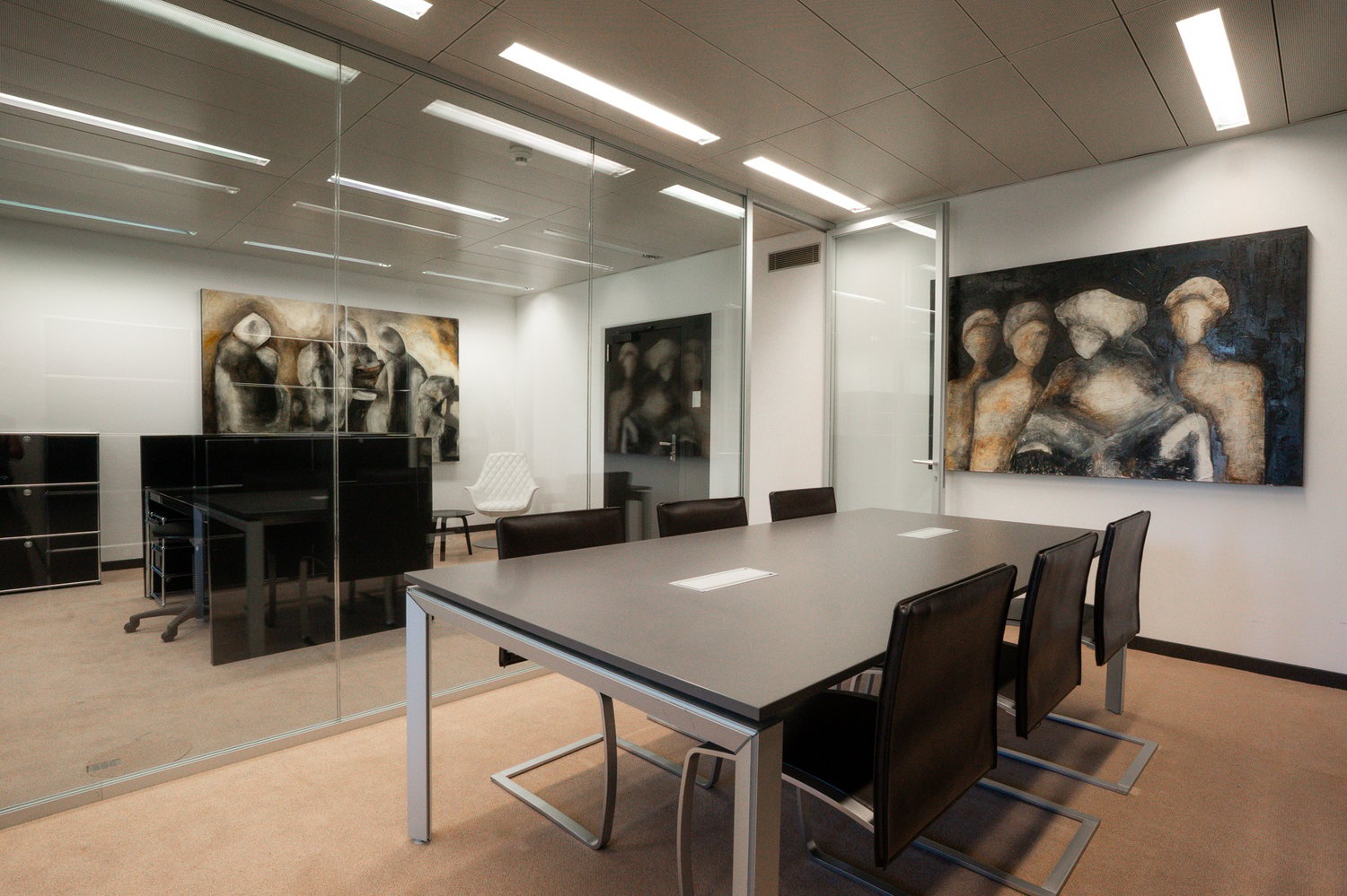 1m² office