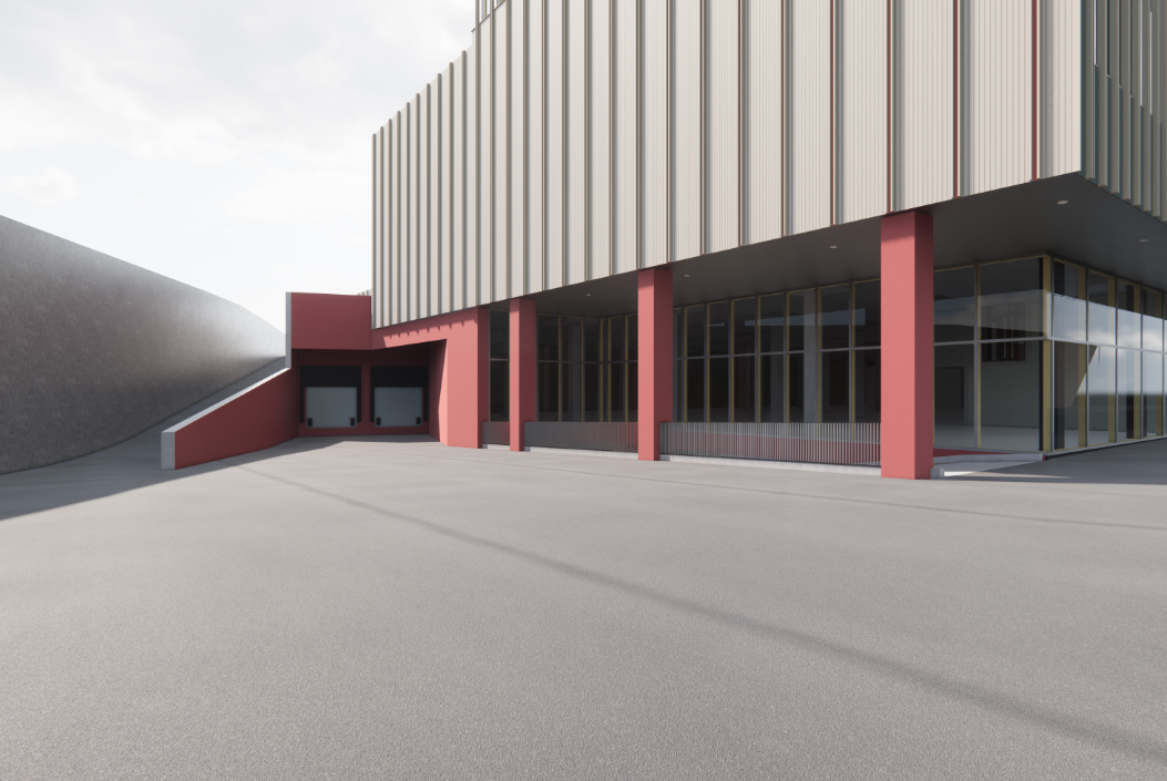 14000m² industrial object