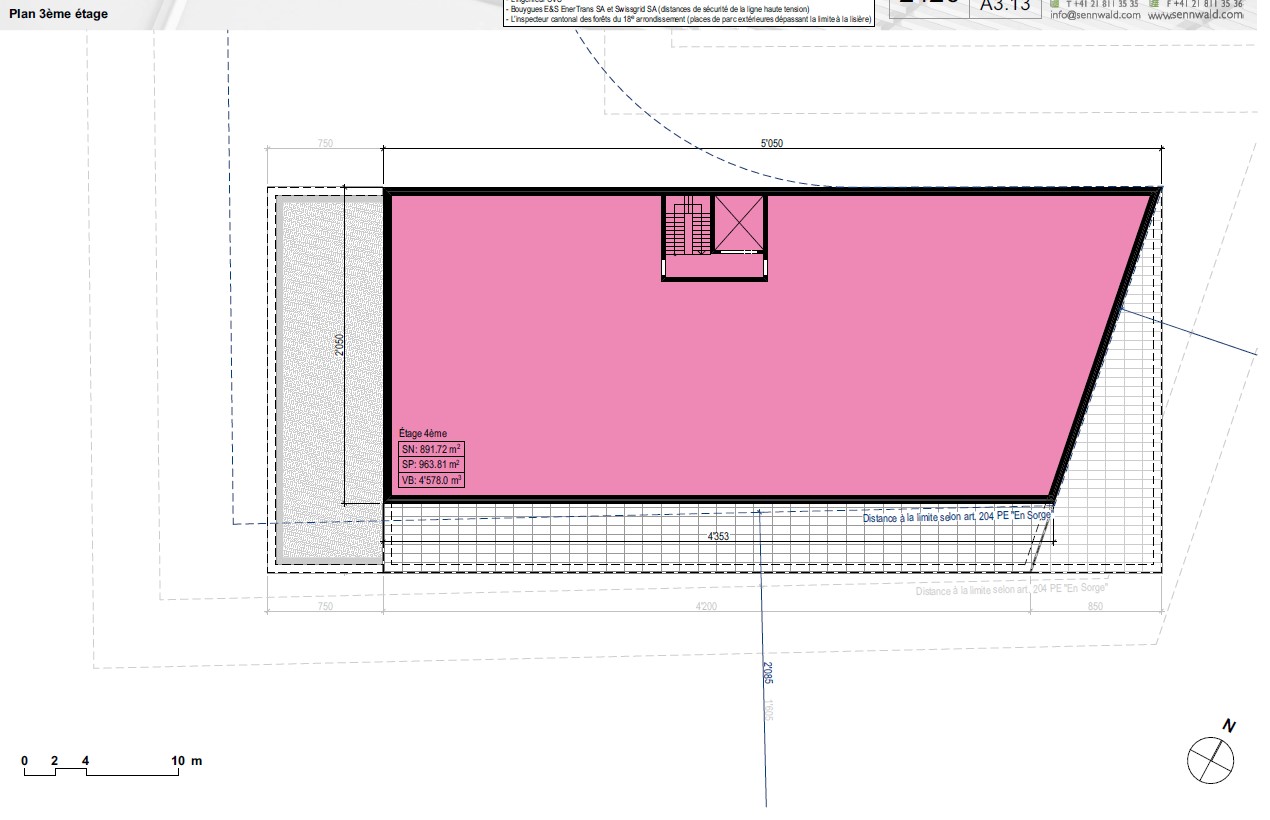 4698m² industrial object