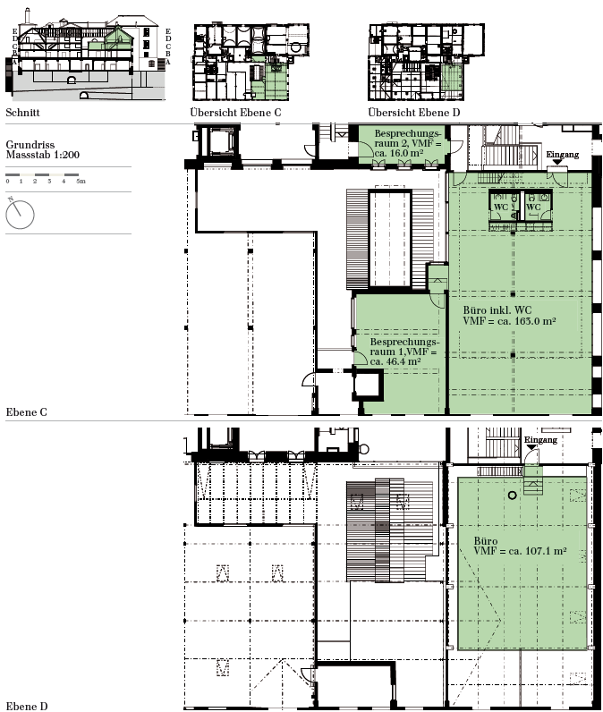 673m² office