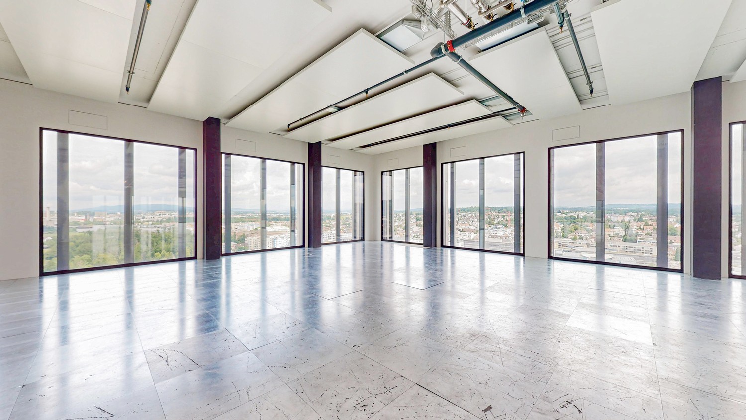 738-4400m² office