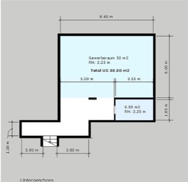 228m² industrial object