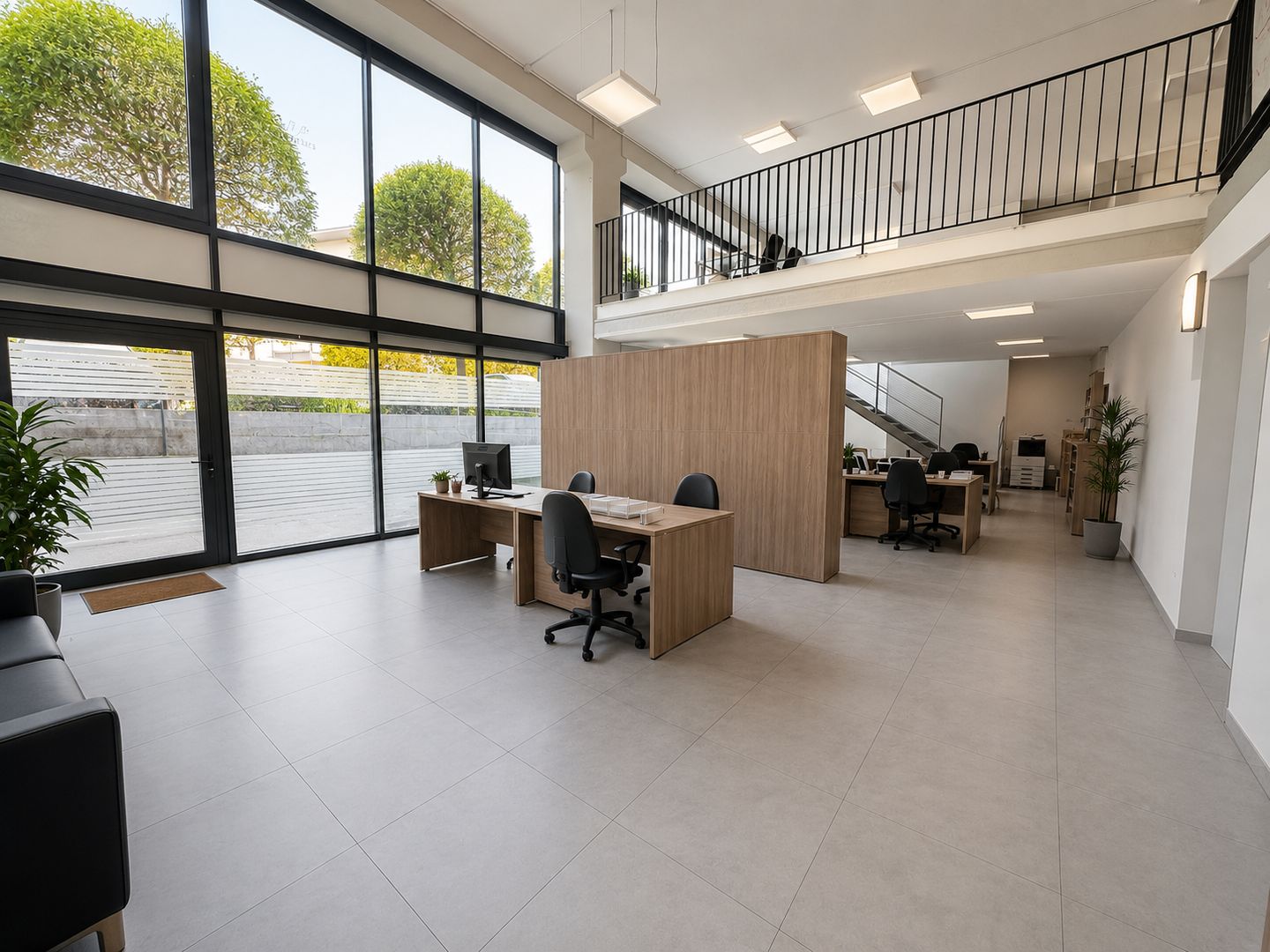 150m² office