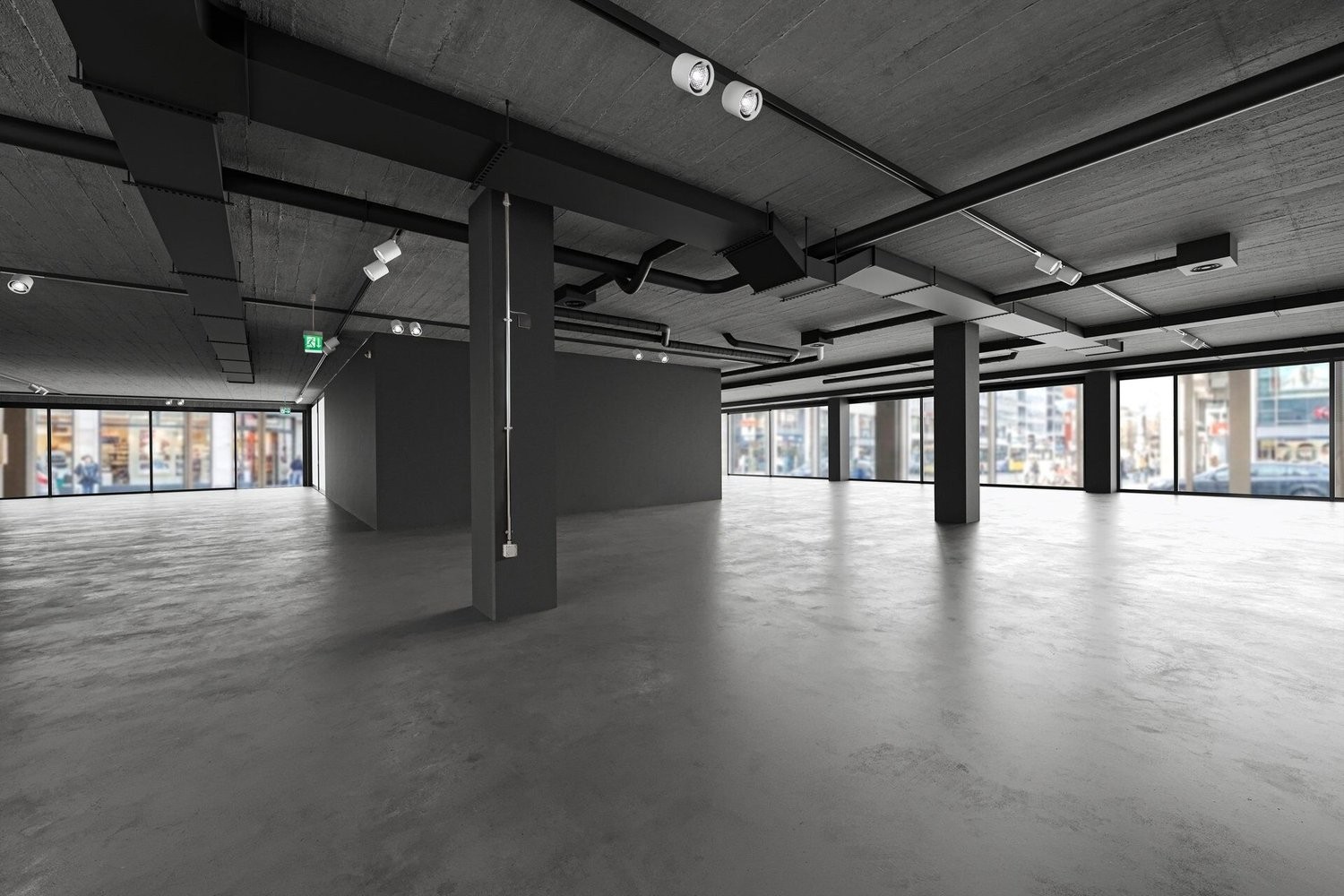 628m² magasin