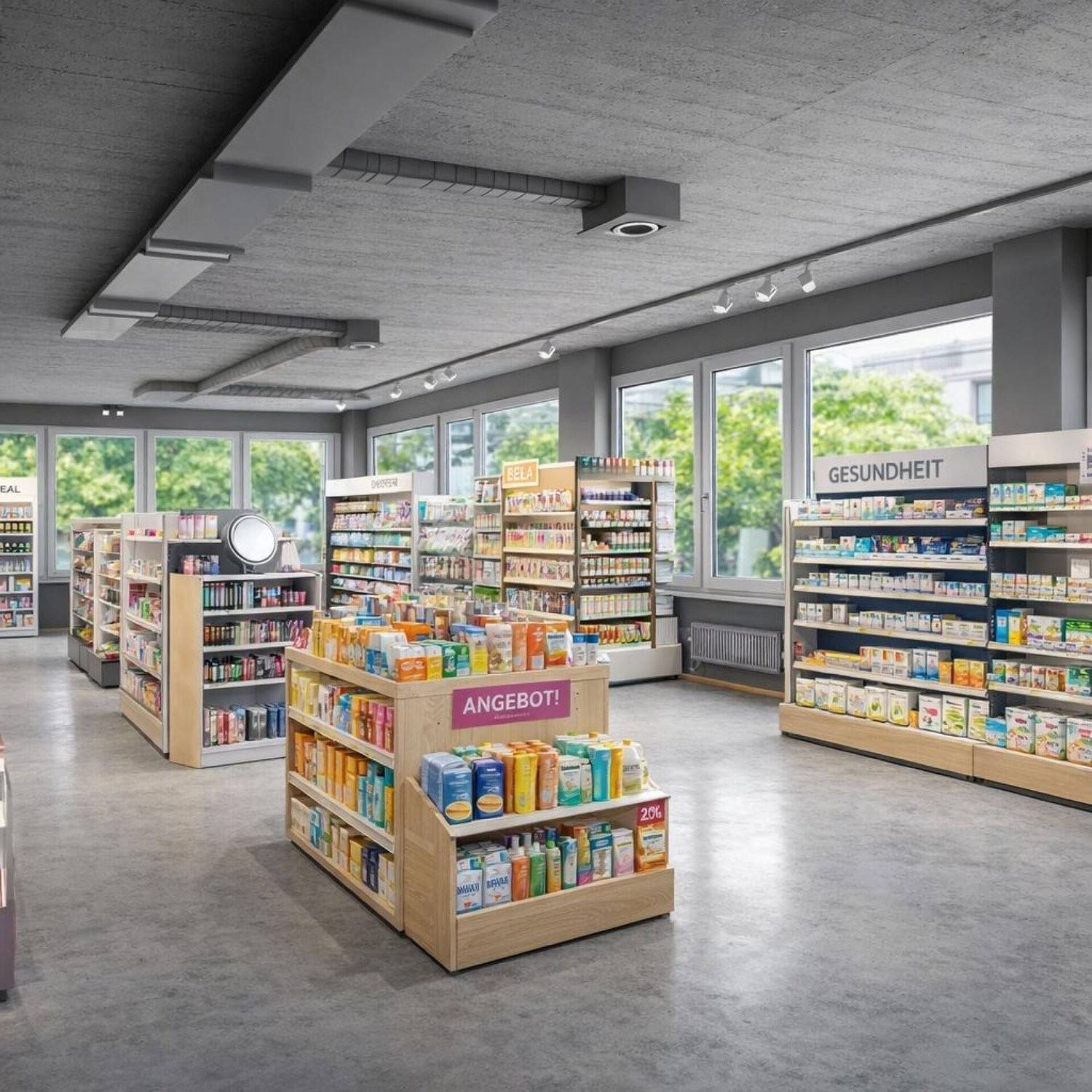 628m² magasin